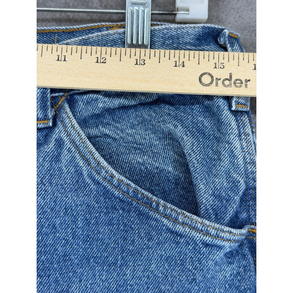 Pointer Brand Carpenter Jeans Mens 30 Workwear Blue Hammer Loop USA Made GOOD - Picture 5 of 13